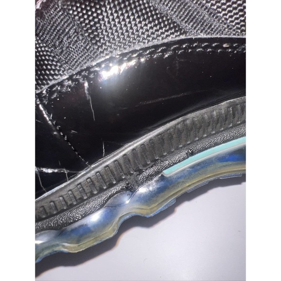 Size 8 Nike Air Jordan XI Retro 11 High Gamma Blue | GS Cap Gown Black Bred Dark